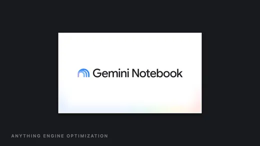 Google's Gemini Notebook cover art