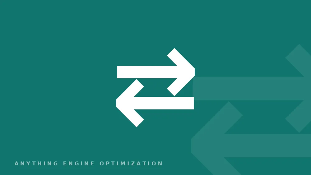 A teal glyph card with an exchange-arrows symbol.