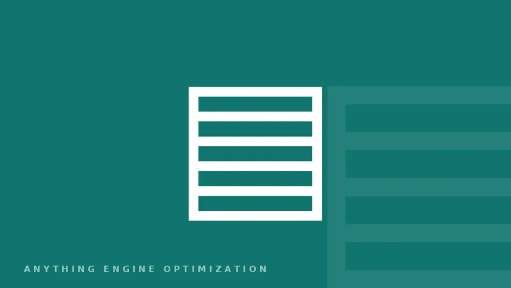 A grid glyph on a deep teal field