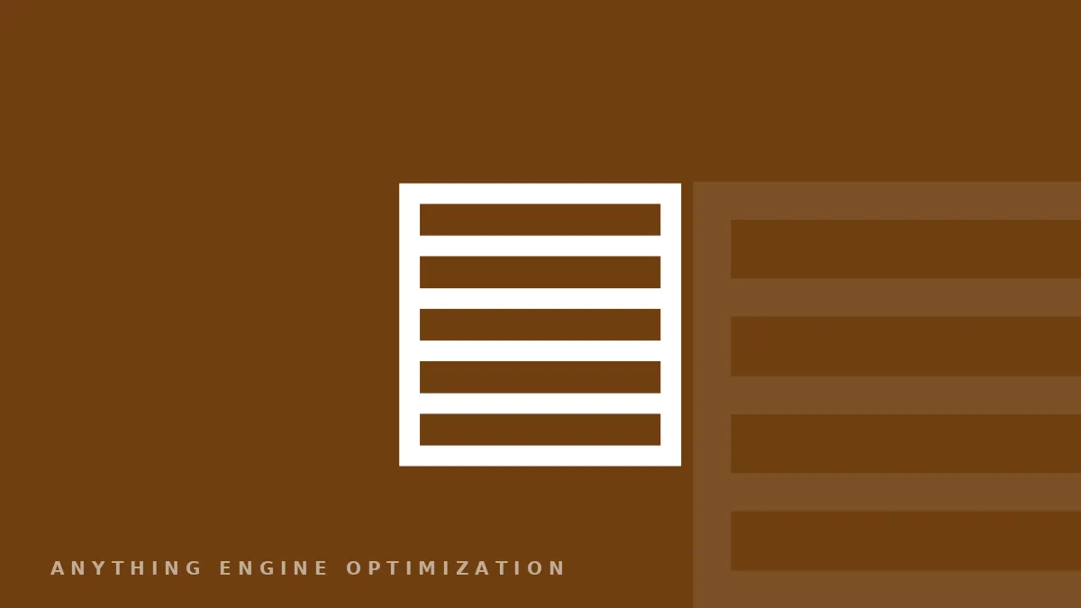A bronze card with a grid glyph, symbolizing Google's generated interfaces competing with tool pages.