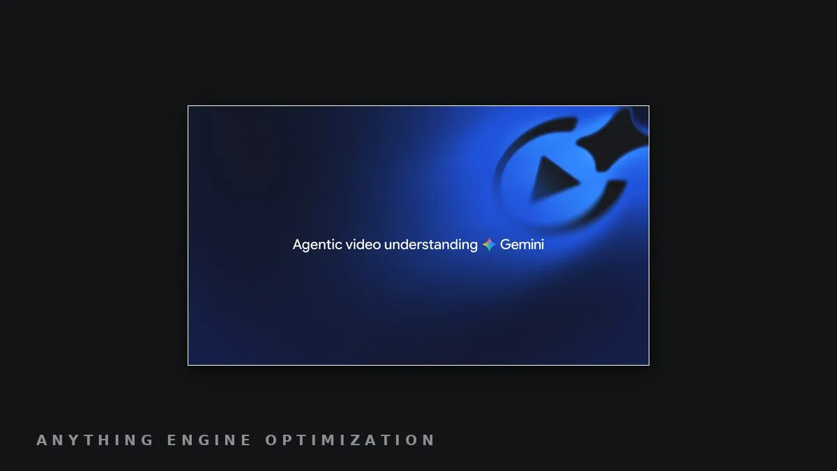 Screenshot from Google's agentic video understanding announcement, framed for the wire.