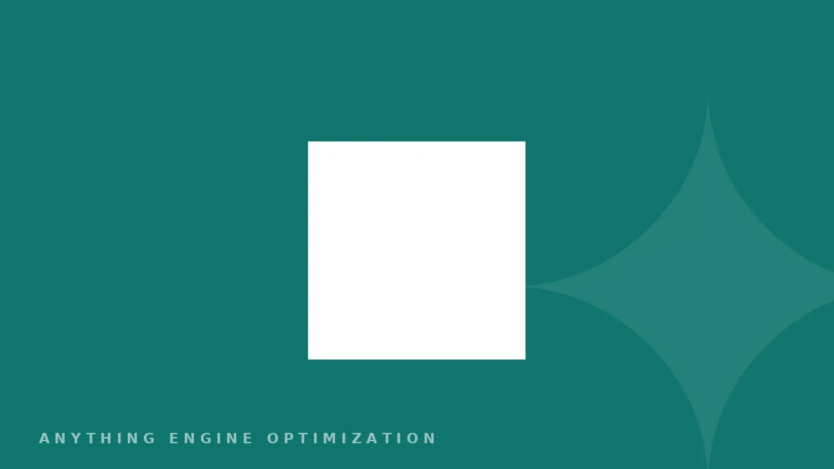 A white triangle glyph on a deep teal field.