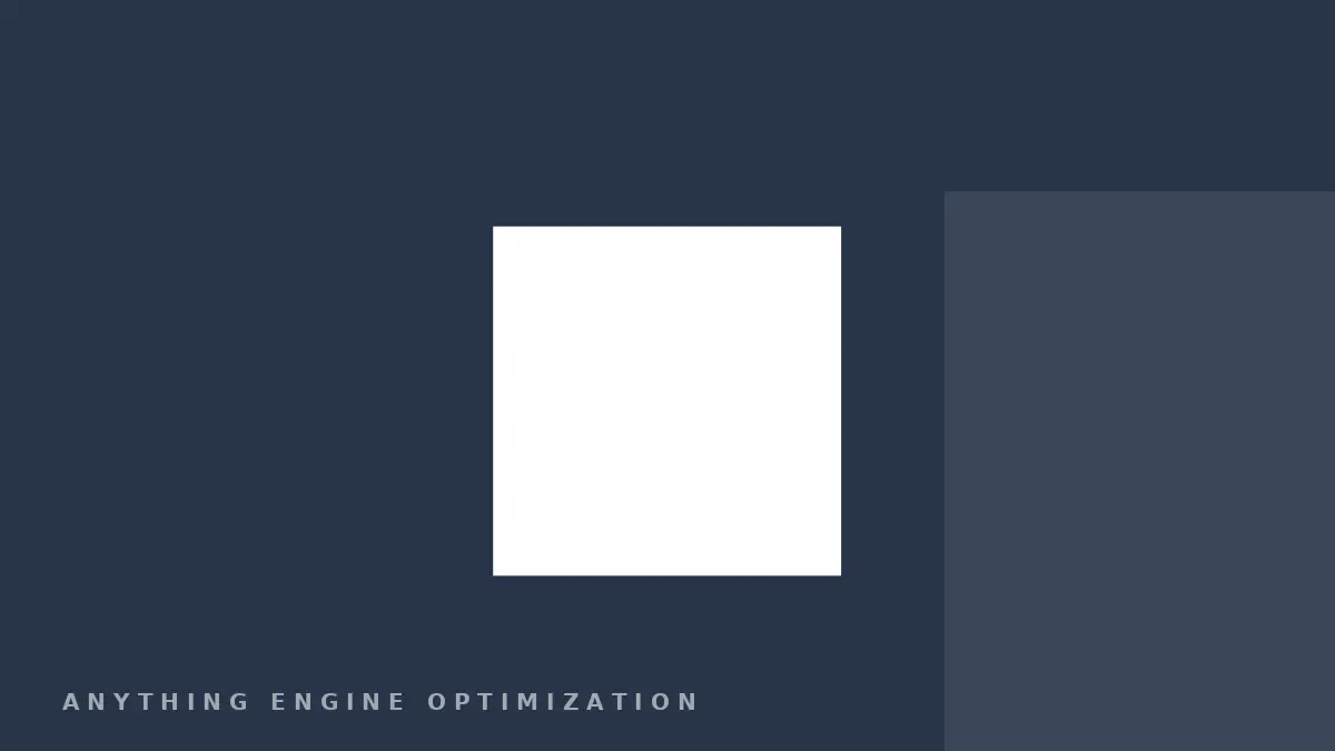 Abstract glyph card on a deep colour field.